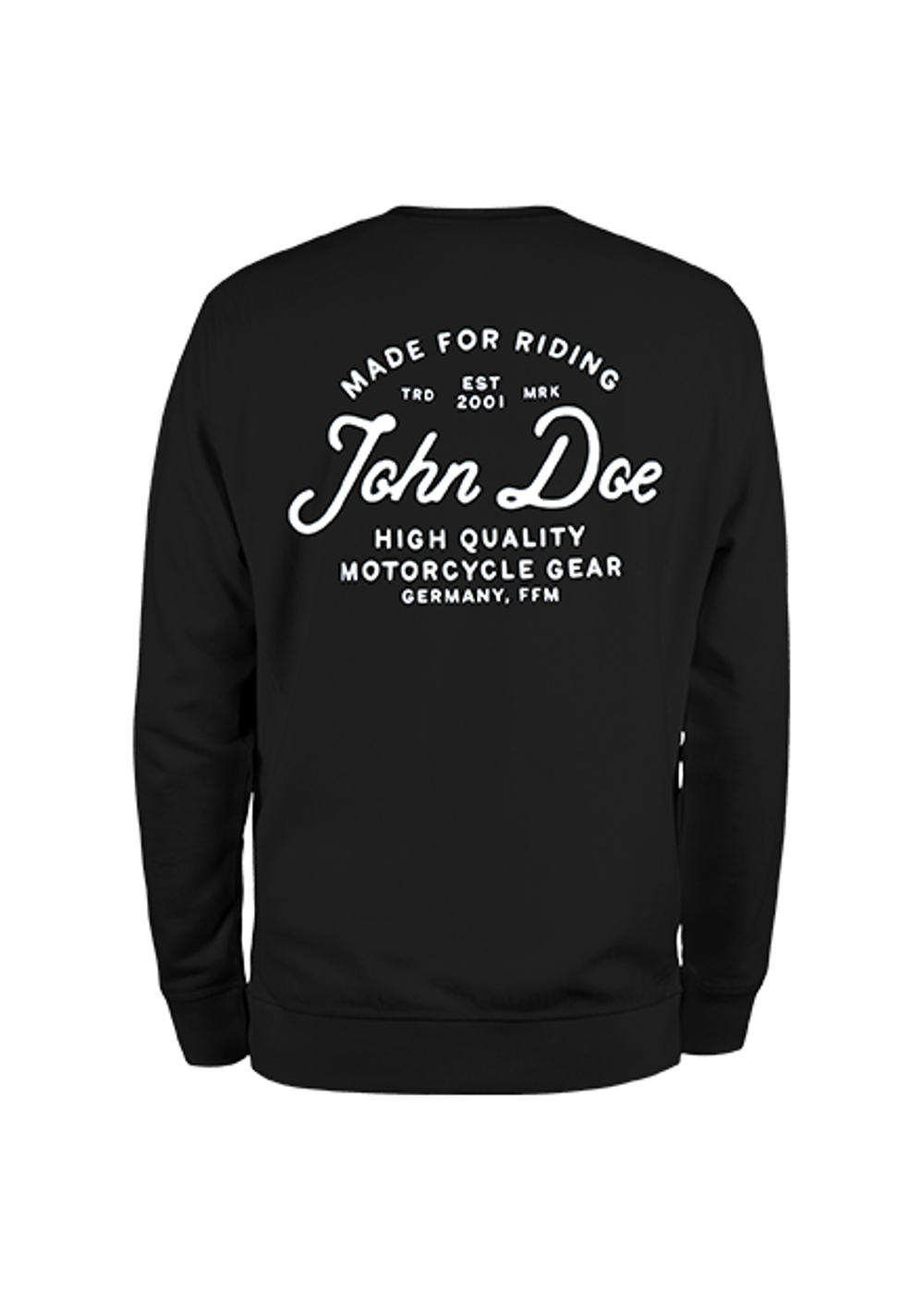 Свитер Sweater Lettering Black John Doe