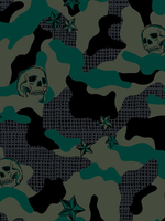 Топ медицинский мужской Dickies Prints DK725, подковы, 4XL