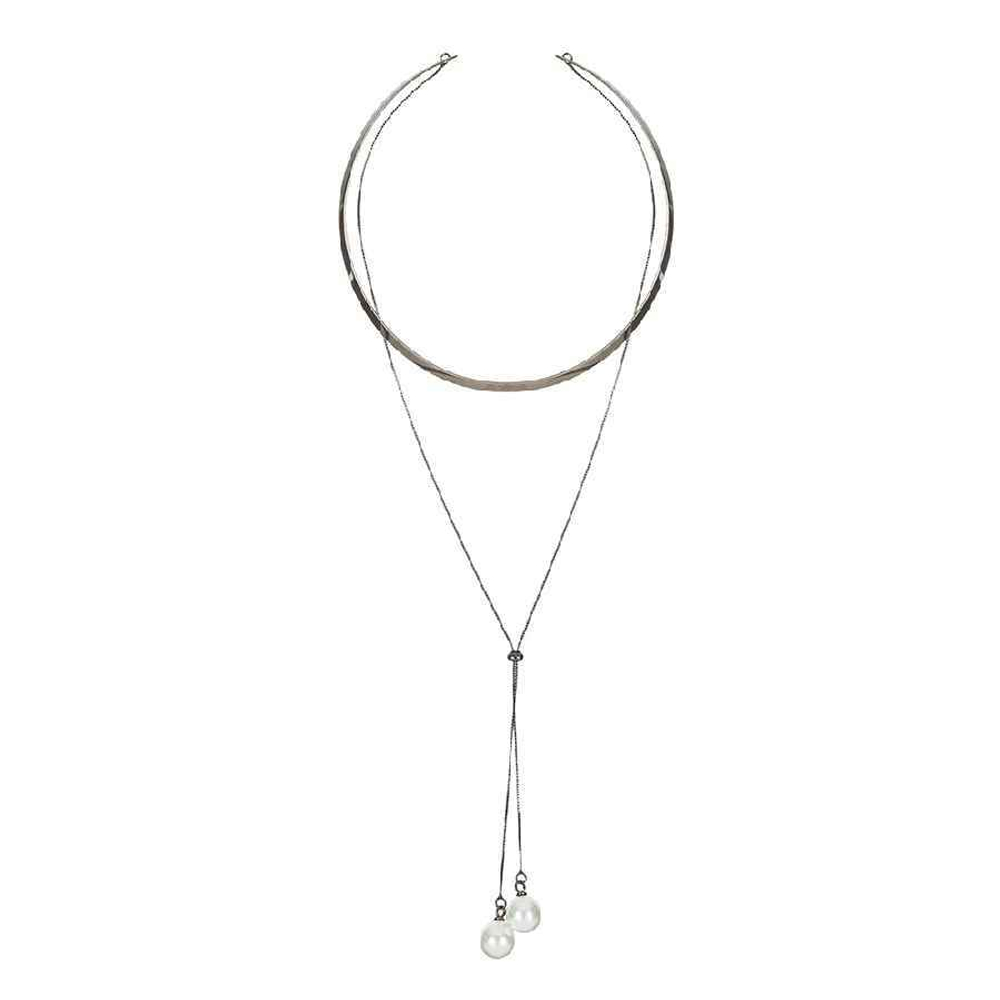 Колье чокер Possebon White Pearl B0501.1 S