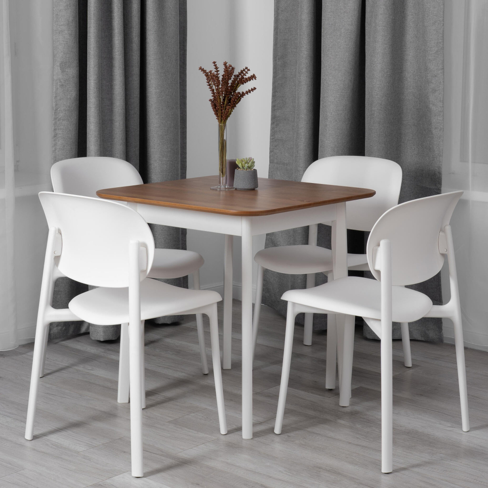 Стул ADORE (mod. XRB-1025) пластик, белый (white), 41 х 53 х 81,5 см