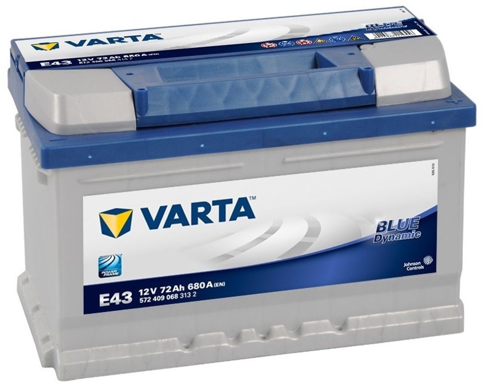 VARTA Blue Dynamic 6CT- 72 ( 572 409 ) аккумулятор