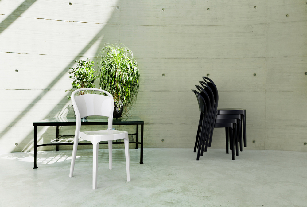 Стул пластиковый Siesta Contract Bo, черный