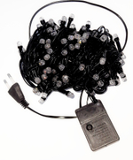 Гирлянда нить LED 300L (14m) RGB "крупные яркие диоды" New