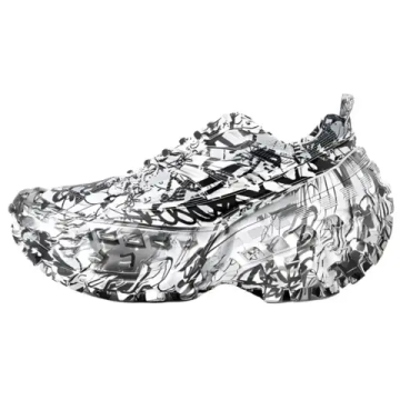 Balenciaga Bouncer Graffiti Printed Sneakers