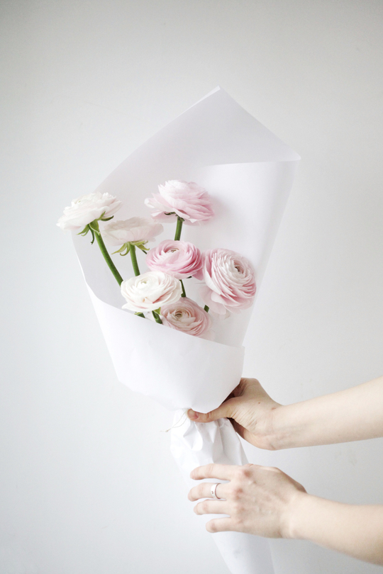 Монобукет Ранункулюсы