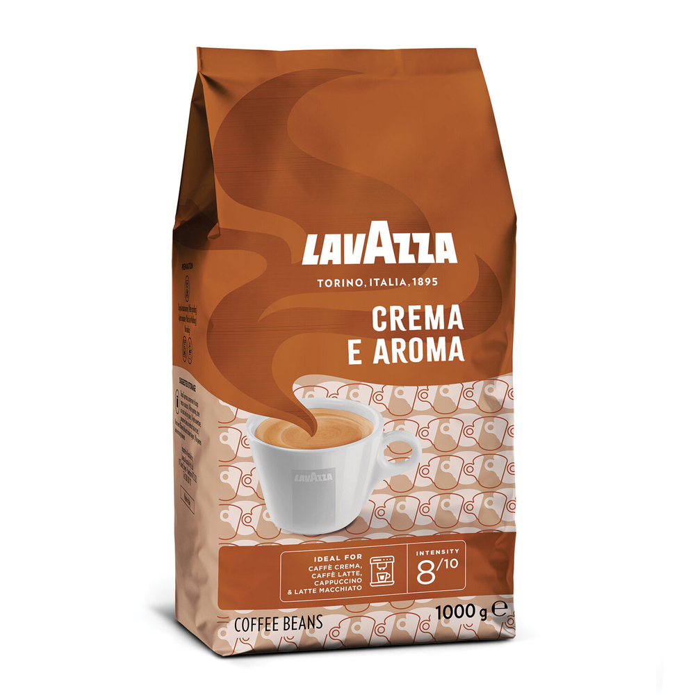 Кофе в зернах LAVAZZA «Crema E Aroma» 1 кг, ИТАЛИЯ