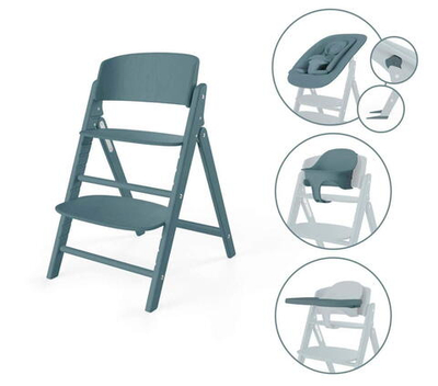 Стульчик для кормления Cybex Click & Fold 4 в 1 Stone Blue