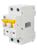 KARAT Автоматический выключатель ВА47-60M 2P C 20А 6кА IEK