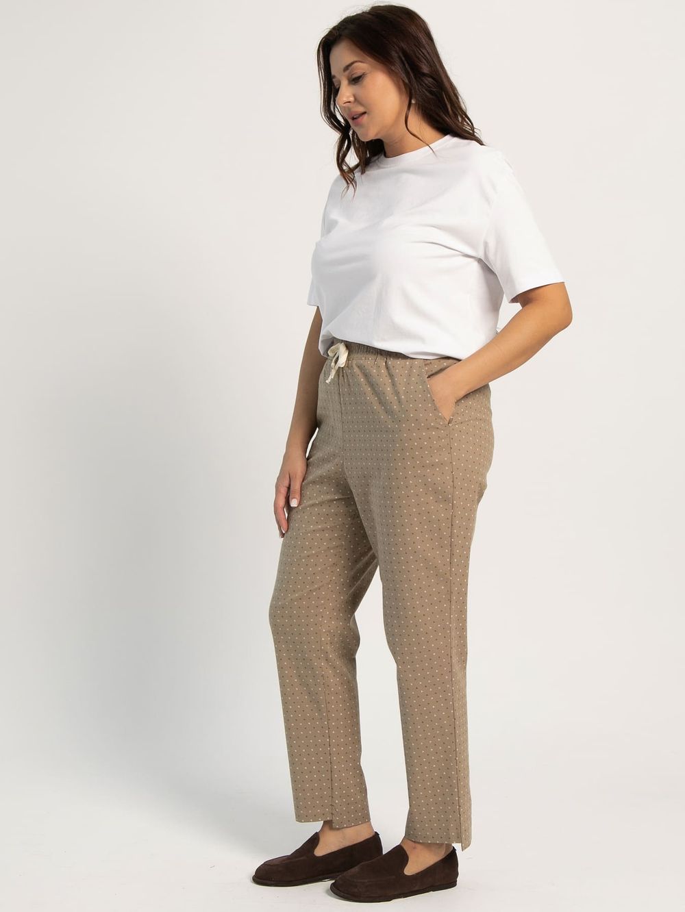 Брюки Рио (бежевые) Б16126-4М LT Collection