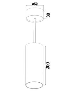 Подвесной светильник светодиодный Maytoni Focus Led P071PL-L12W4K