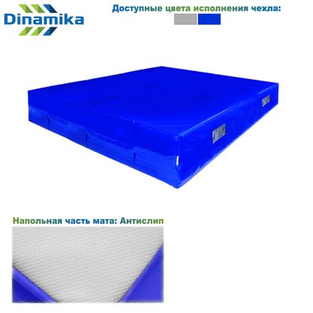 Мат для соскоков 2000х2000х500 тент Г1-антислип (ппу25)
