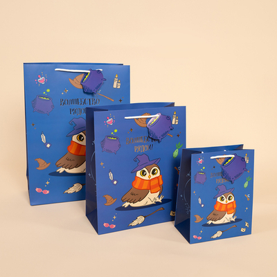 Пакет подарочный, 210гр, Волшебная школа