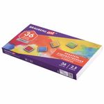 Акварель художественная в кюветах НАБОР 36 цветов по 2,5 г, BRAUBERG ART DEBUT, 191779