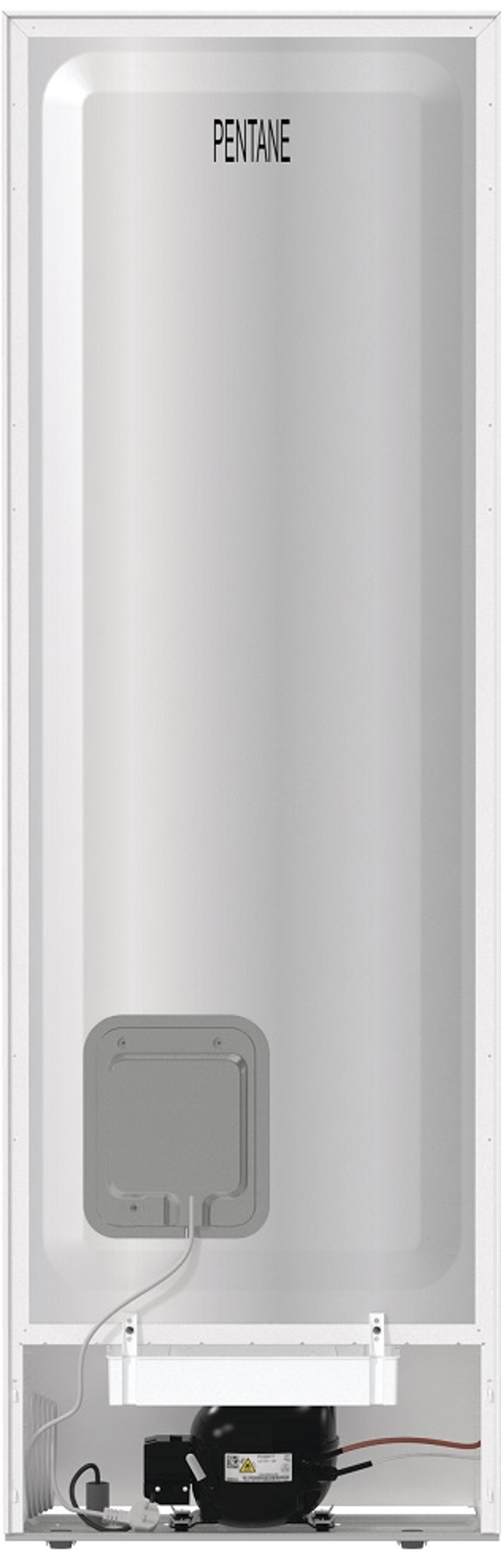 Отдельностоящий двухкамерный холодильник Gorenje RK6192PW4