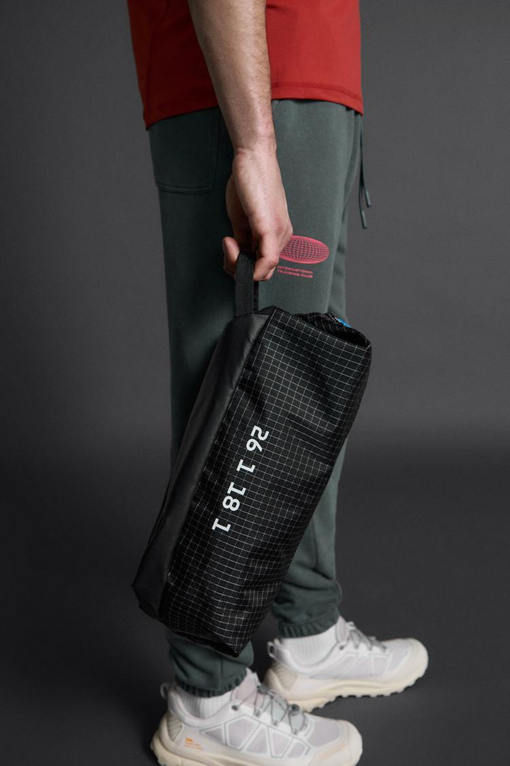 ZARA СУМКА ДЛЯ КРОССОВОК, ЧЕРНЫЙ