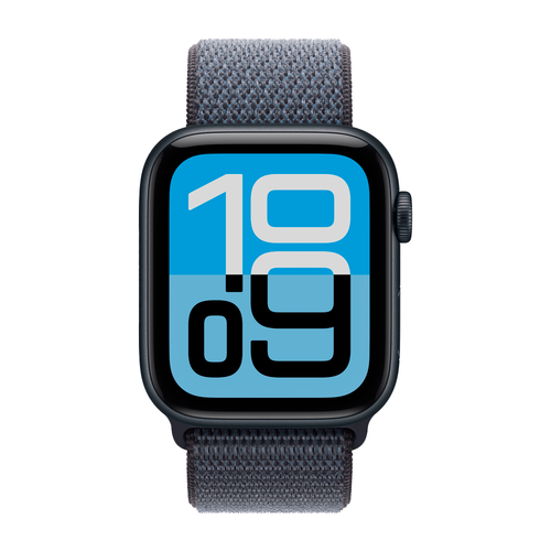 Умные часы Apple Watch SE 3 (2025) GPS, 44mm, Midnight Aluminium Case with Anchor Blue Sport Loop