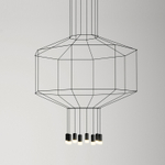 Pendant design lamp  Wireflow 0299 by Vibia