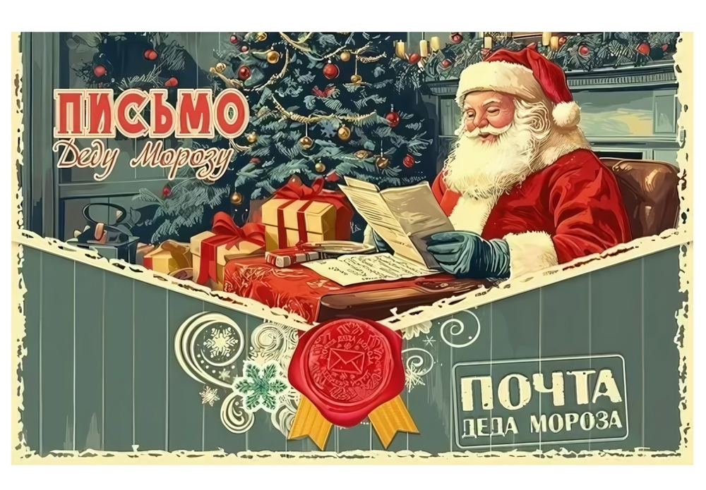 Письмо Деду Морозу А5 50001559 (Праздник)