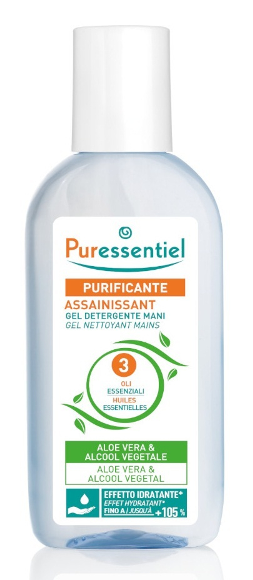 PURESSENTIEL Очищающий антибактериальный гель 3 эфирных масла Puressentiel Purifying Antibacterial Gel 80 мл