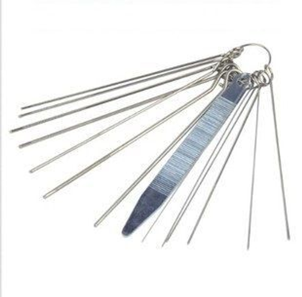 Набор надфилей для порожка струнных инструментов удлинённый