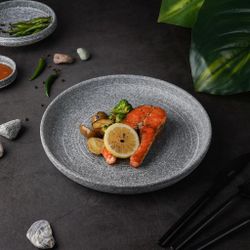 Тарелка с бортом d 25,9 см h2,7 см Stone Untouched Taiga P.L. Proff Cuisine [1]