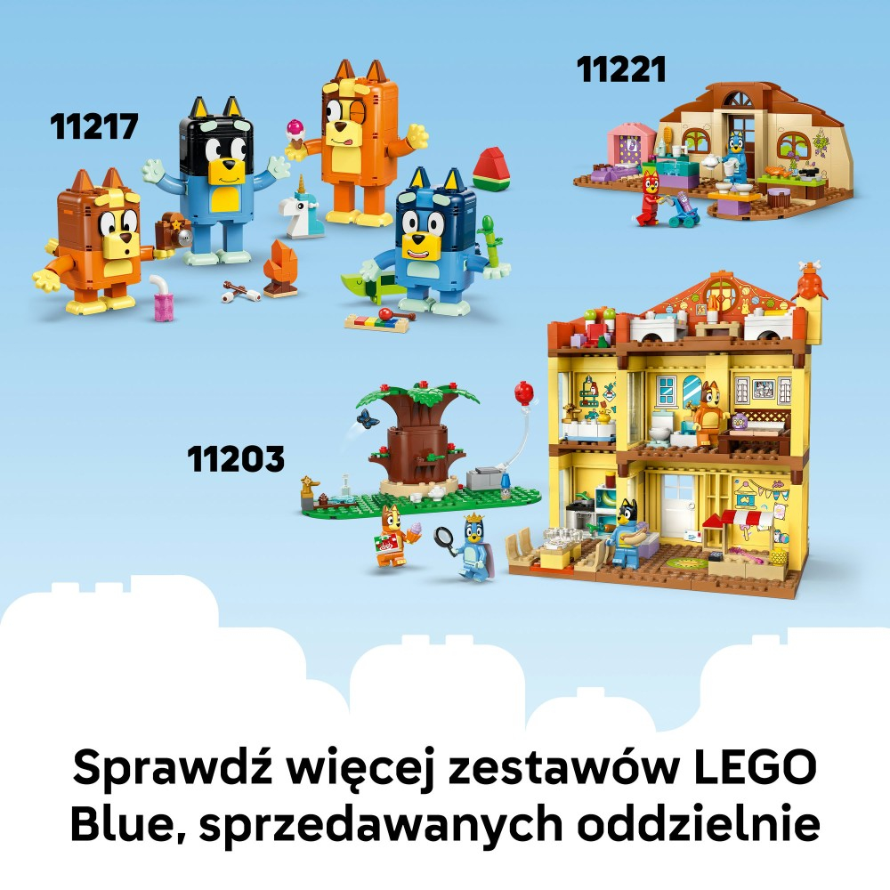 Конструктор LEGO Bluey 11216 Бабушки с Бинго и Блю — фото 8