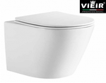 Унитаз подвесной, круглый (БЕЛЫЙ)  ViEiR  (1шт)