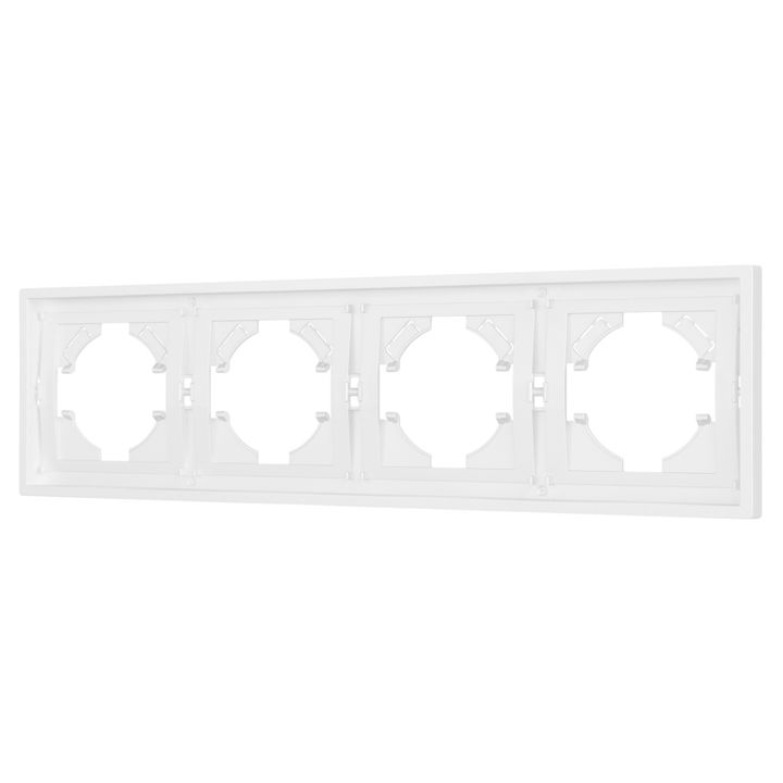 Рамка пластиковая FRM-TENDO-PL-4-WH Arlight 053847