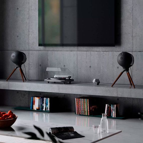 Devialet Phantom I 103 dB Matte Black + Devialet Treepod Matte Black