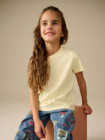 Футболка для девочки Next E44-322, Светло-желтый