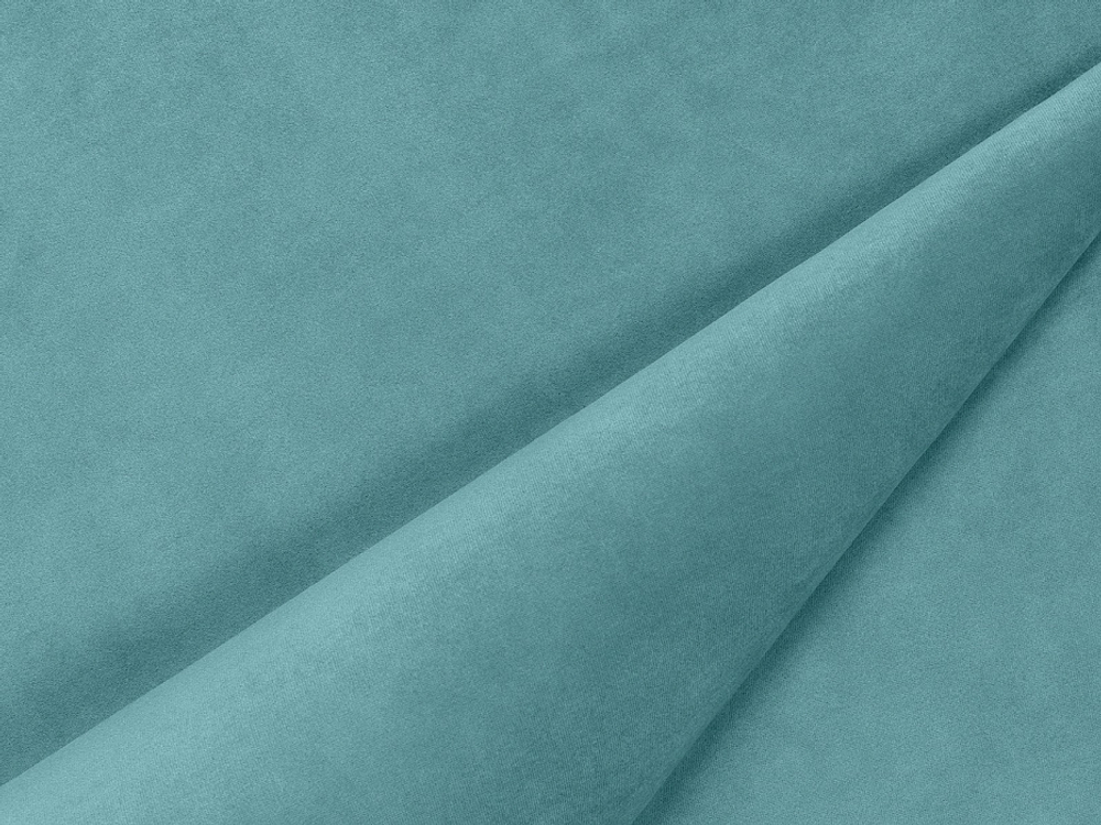 Кровать интерьерная Камилла 160, Бирюзовый, Велюр, 101299