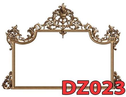 Фото обои - Декор под золото DZ023