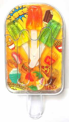 Мармеладный набор 3 мороженки и пицца 45 гр