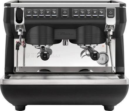 Кофемашина Nuova Simonelli Appia Life Compact 2 Gr S black высокие группы, экономайзер