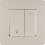 Диммер нажимной универсальный LED 400Вт без нейтрали - слоновая кость ETIKA Legrand