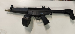 Автомат с орбизами JM MP5 V2 , W87442 , увеличенный магазин , 5000 шариков в комплекте