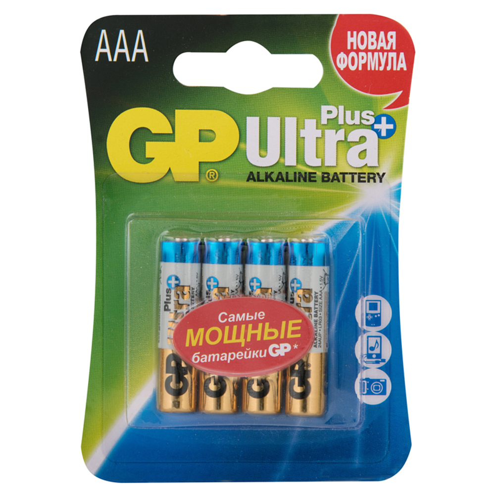 Батарейка LR03 AAA GP UltraPlus (1шт.)