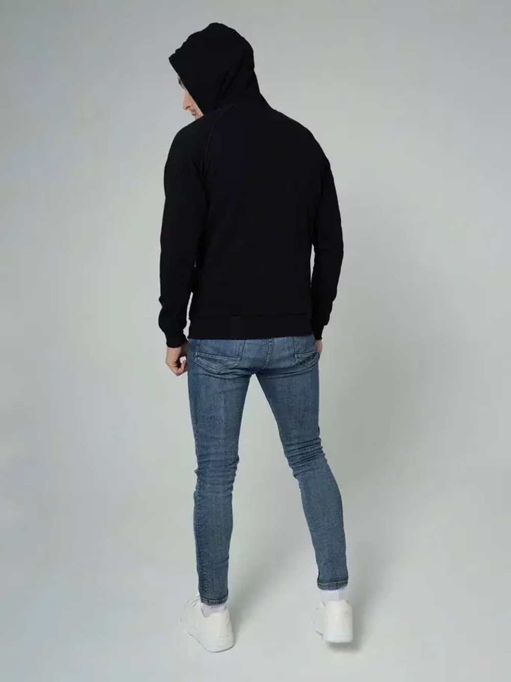 Худи поле черное Город Горький мужское