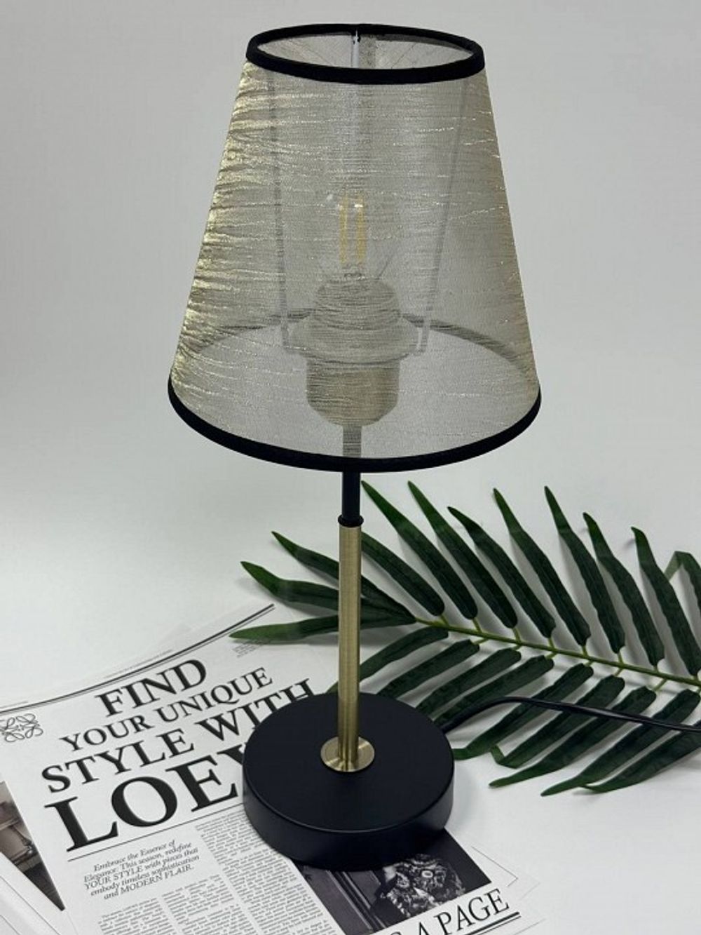 Настольная лампа декоративная De City Конрад 15 667034601