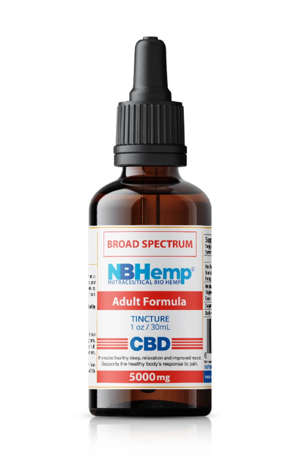 NBHemp -  CBD Broad Spectrum 5000 mg 30 ml