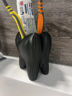 Стакан под зубные щетки "Зуб"/Держатель для зубных щеток "Зуб"