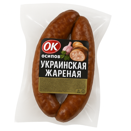 Колбаса Украинская жареная ОСКО вес