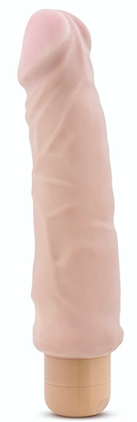 Телесный вибратор Home Wrecker - 24 см. (Цвет: телесный)