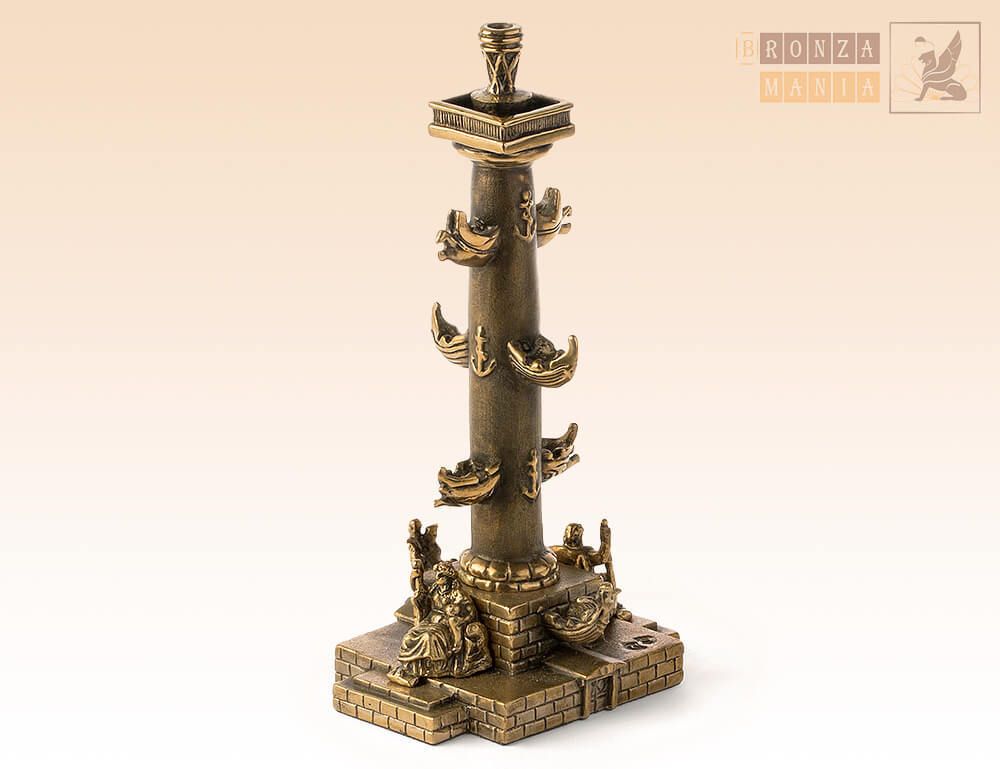 статуэтка Ростральная колонна - Нева и Волхов