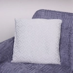 Чехол для декоративной подушки «FLORAL», 43*43 см, цвет серый