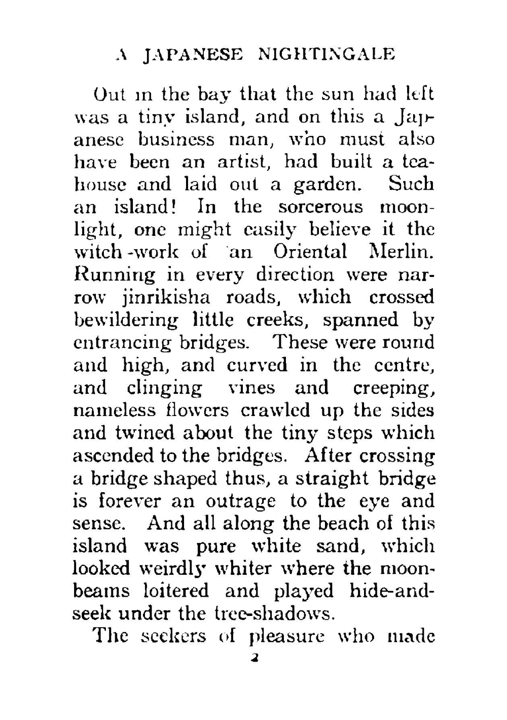 A Japanese nightingale | Onoto Watanna