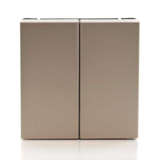 Выключатель кнопочный 2-кл. ArtGallery 10AX быстрозажим. клем. механизм песочн. SE GAL001217S