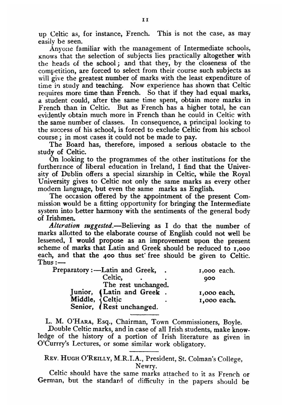 The Irish language and Irish intermediate education | Connradh na Gaedhilge