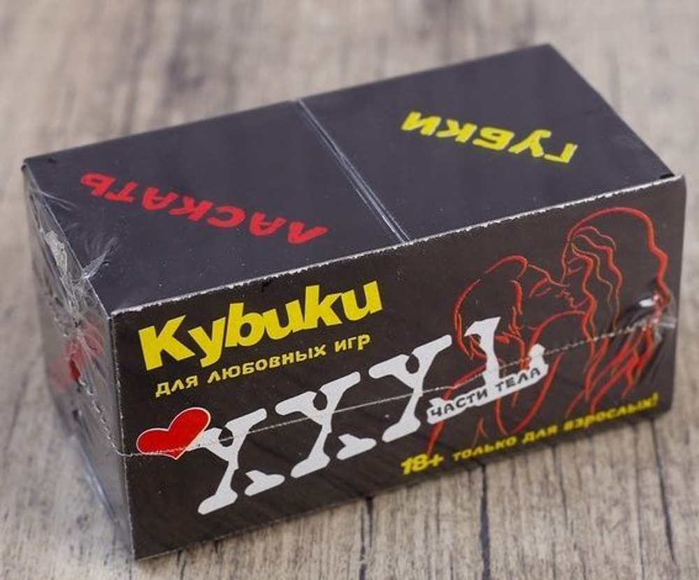 Эротическая игра "Части тела"