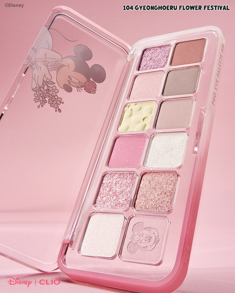 CLIO PRO EYE PALETTE AIR (MICKY &AMP; FRIENDS) - Палетка теней для век